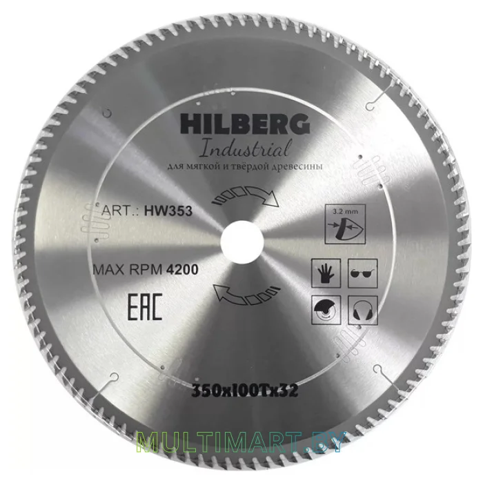Пильный диск Hilberg HW353